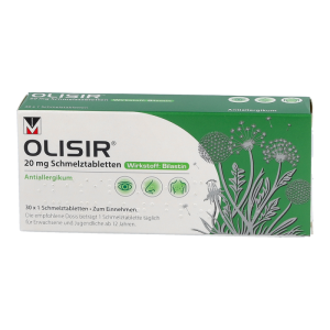 Olisir 20 mg Schmelztabletten
