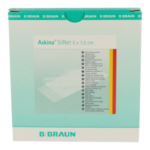 Askina Silnet Wundauflage 10 Stk. 5 x 7,5 cm