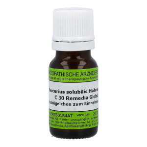 Mercurius Solubilis Remedia 10 g C 30 Globuli