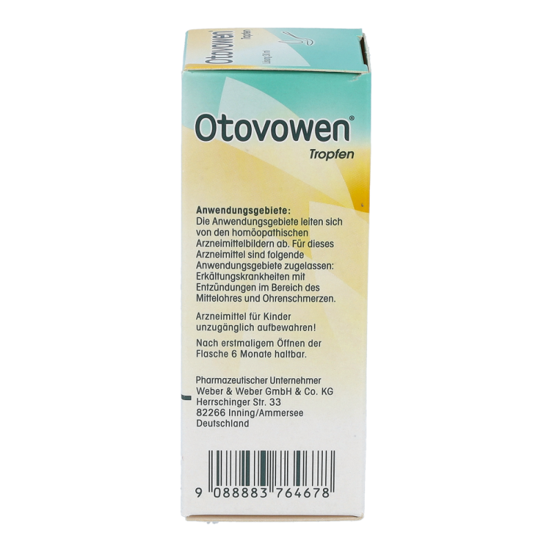 Otovowen Tropfen bei Mittelohrentzündung 30 ml