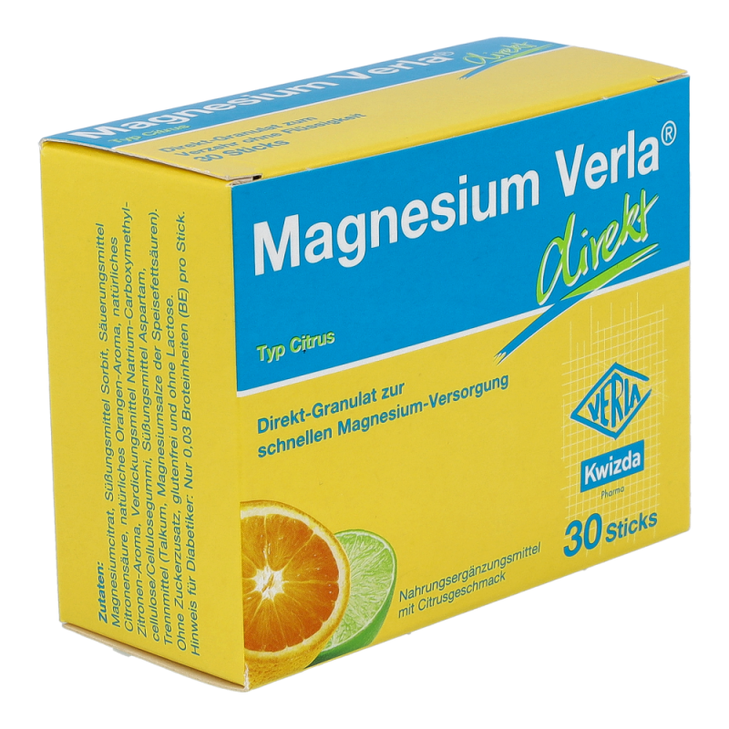 Magnesium Verla direkt Stick Citrusgeschmack