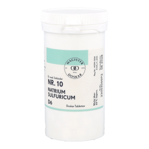 Schüßler Nr. 10 Natrium Sulfuricum Doskar 400 Stk. D 6 Tabletten