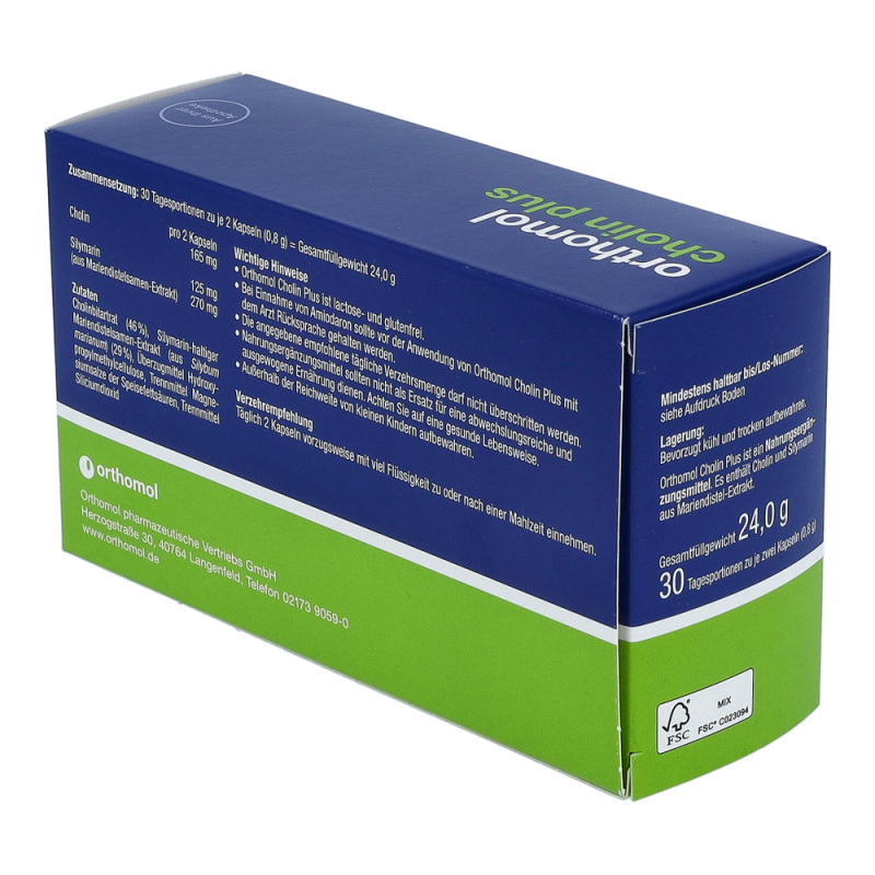 Orthomol Cholin Plus Kapseln 60 Stk.