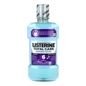 Listerine Mundwasser Total Care Sensitive 500 ml Clean Mint