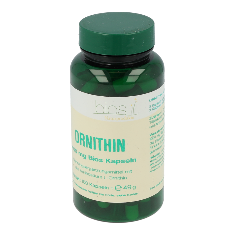 Bios Ornithin 400 mg Kapseln