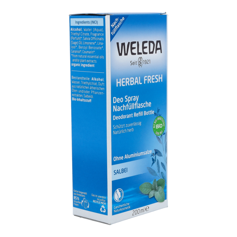 Weleda Herbal Fresh Deo Spray 200 ml