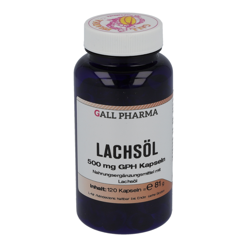 Lachsöl 500mg Kapseln