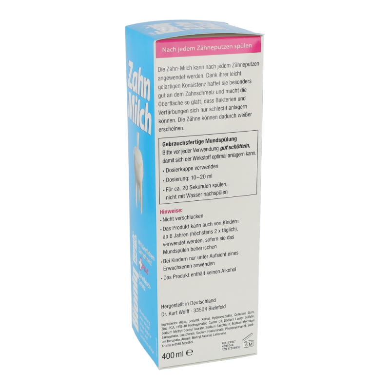 Bioniq Repair Zahn-Milch 400 ml