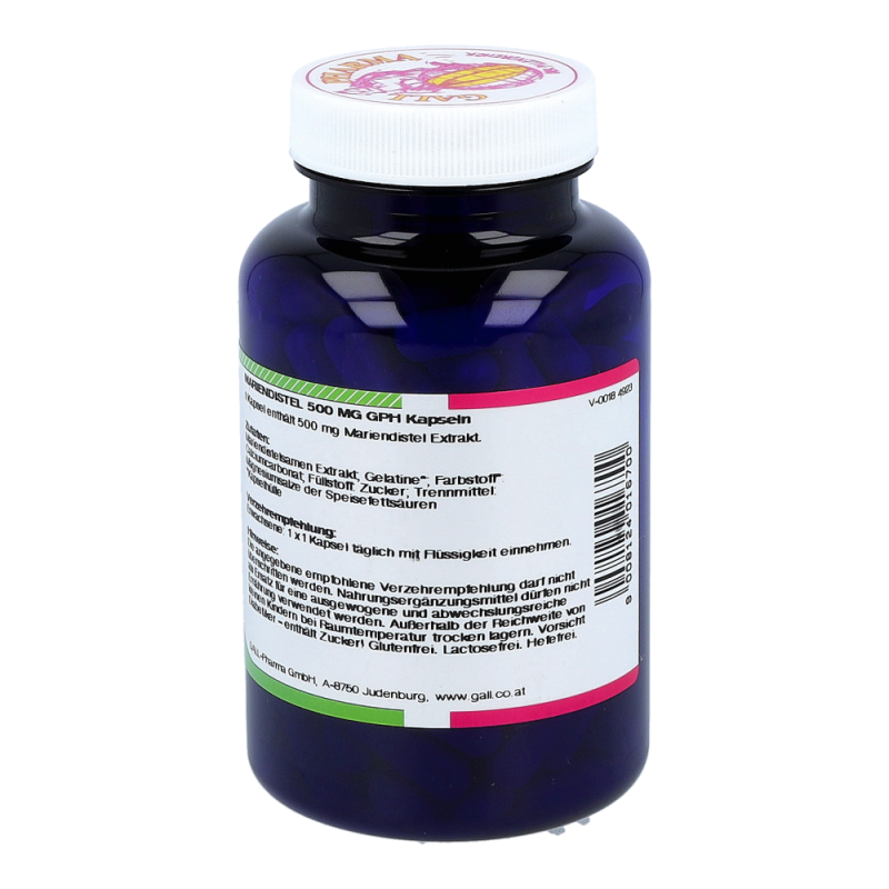Gall Pharma Mariendistel 500 mg Kapseln 180 Stk.