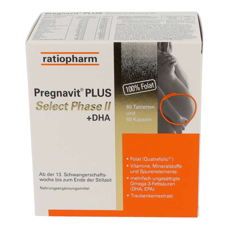 Pregnavit Plus Select Tabletten + Kapseln 120 Stk. Phase 2