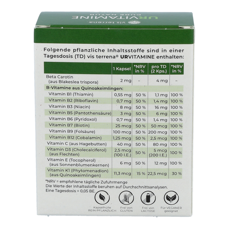 Vis Terrena Urvitamine Kapseln