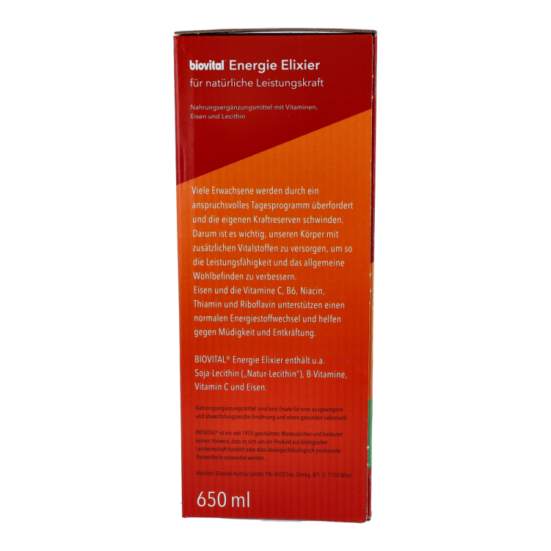Biovital Energie-Elixier 650 ml