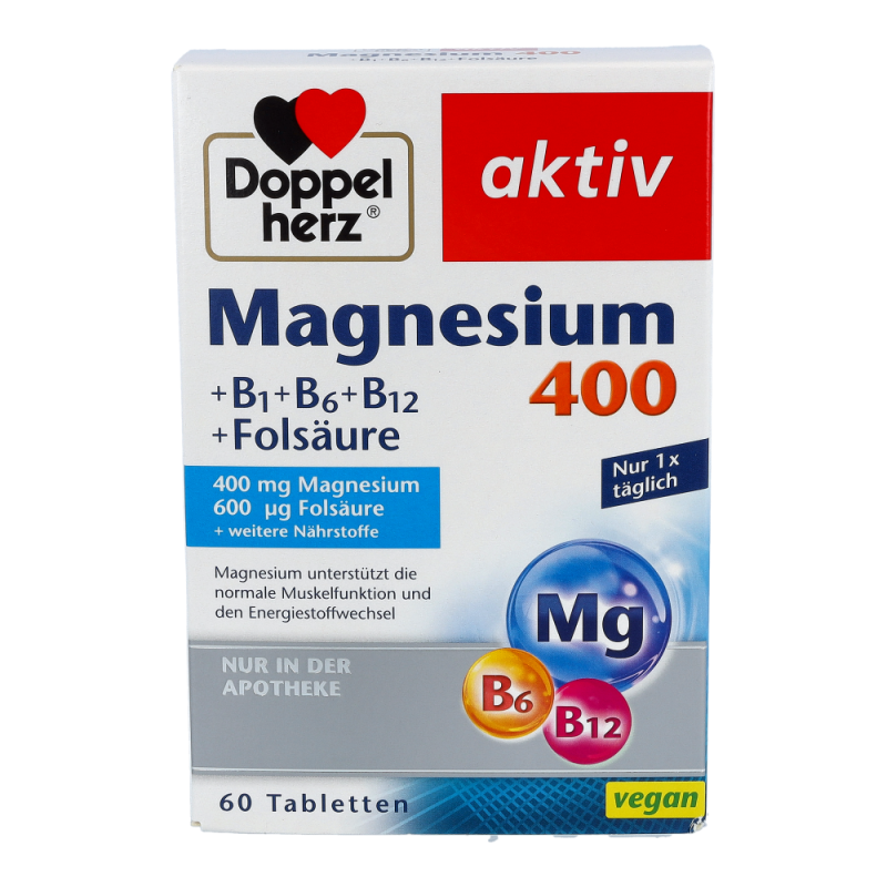 Doppelherz Magnesium 400 60 Stk.