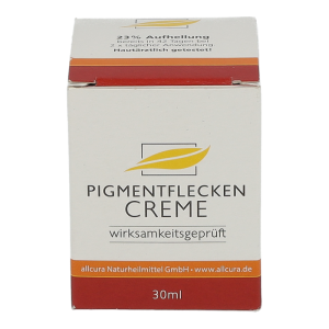 Pigmentflecken Creme
