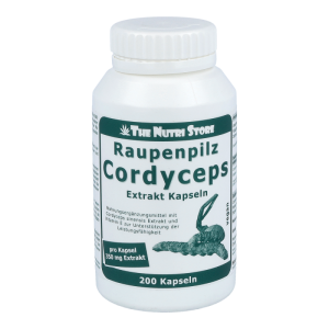 Raupenpilz Kapseln Extrakt Codyceps 200 Stk.