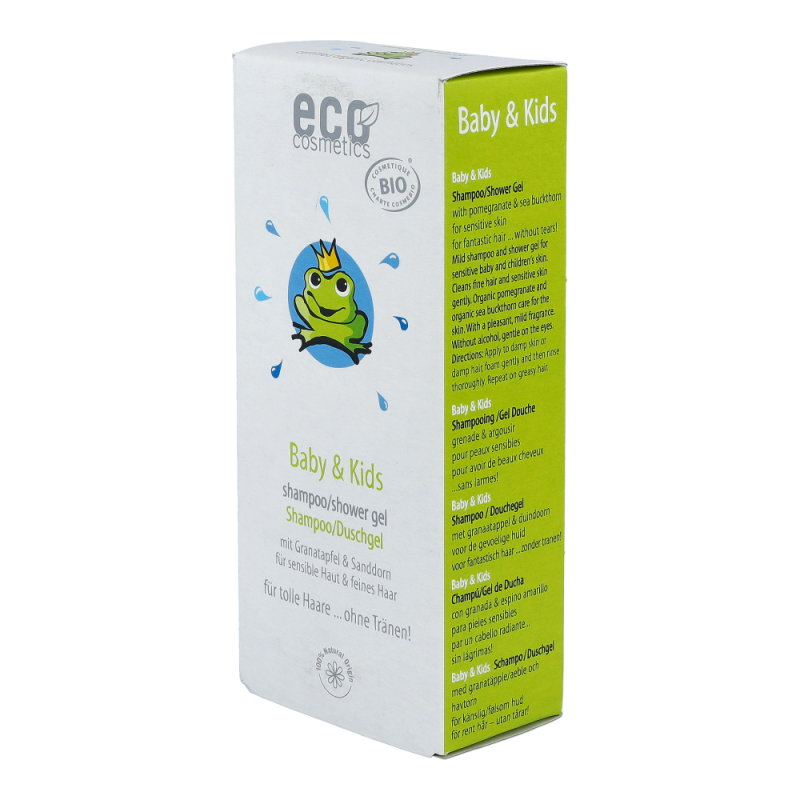 Eco Baby Shampoo Granatapfel und Sanddorn 200 ml