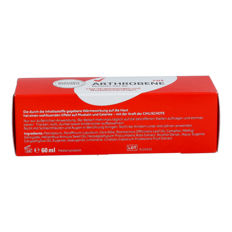 Arthrobene Muskelsalbe Rot 60 ml