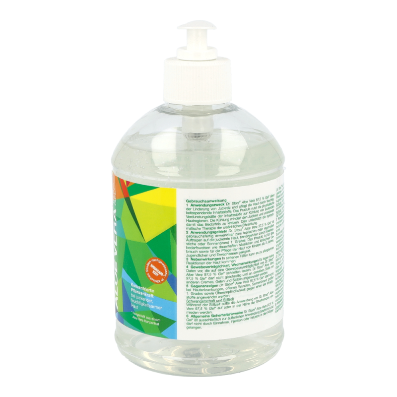 Dr. Storz Aloe Vera Gel 97 500 g mit Spender