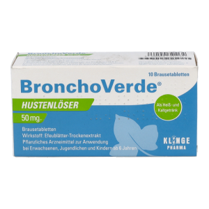 Bronchoverde Brausetabletten 50 mg 10 Stk.