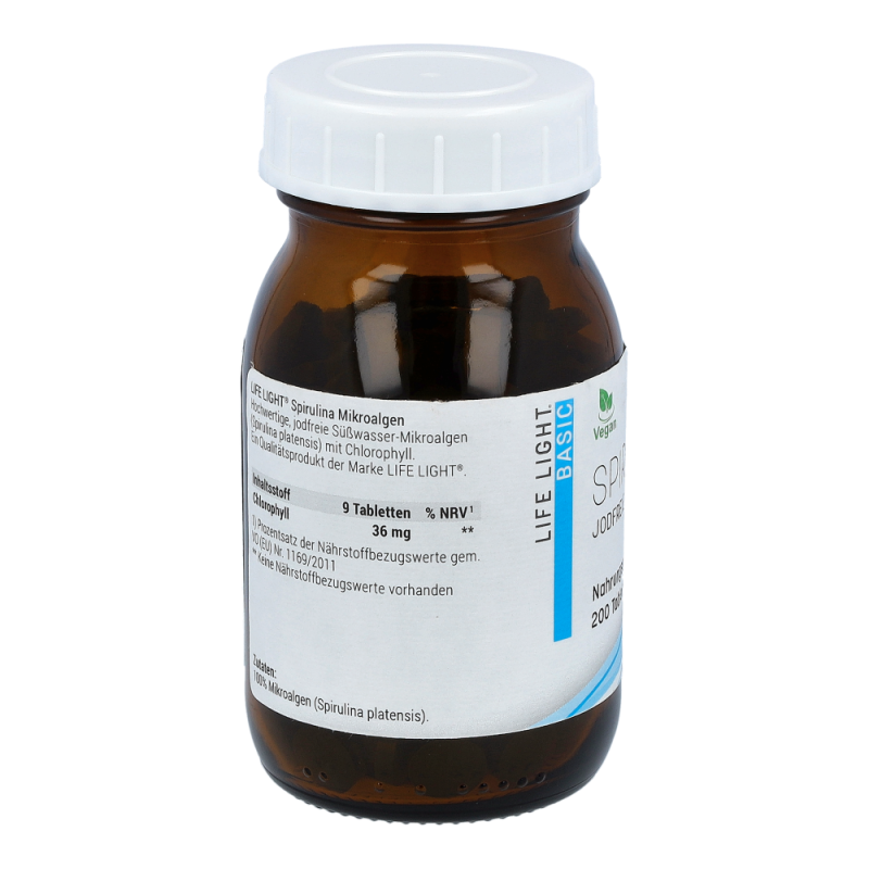 Microalgen Spirulina 400 mg Tabletten 200 Stk.