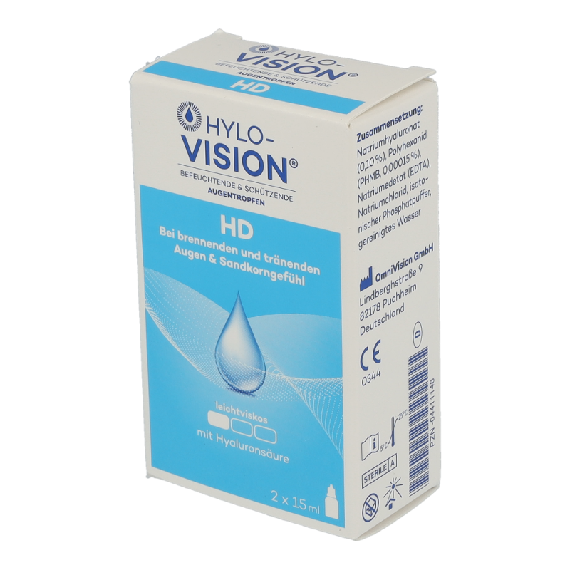Hylo-Vision HD Augentropfen 15 ml 2 Stk.