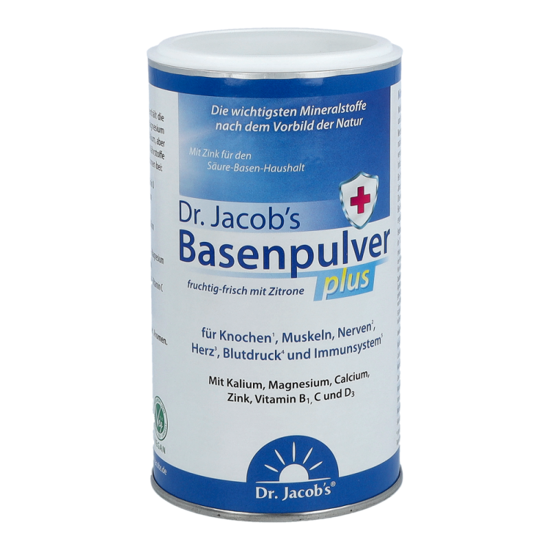 Dr. Jacob’s Basenpulver plus mit Zitrone, Citrate 300g