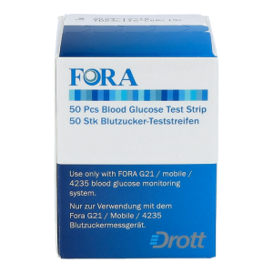 Fora Blutzucker Messstreifen 50 Stk.