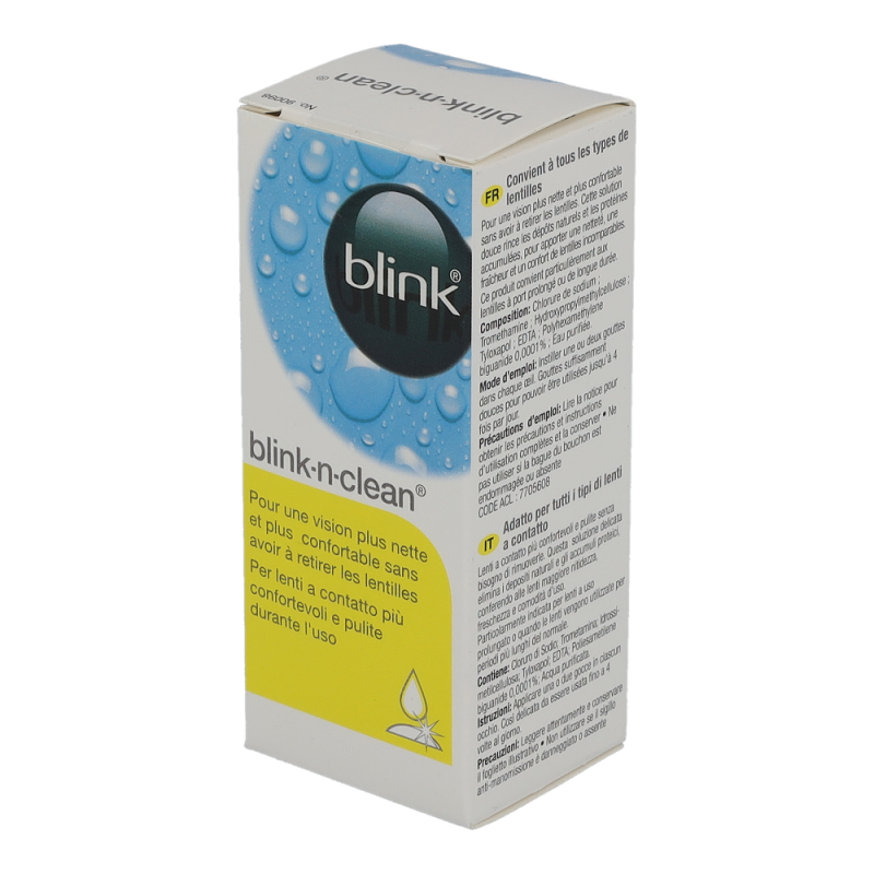 BLINK N CLEAN befeuchtend & reinigend für eingesetzte Linsen
