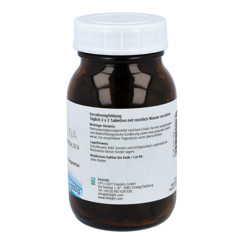 Microalgen Spirulina 400 mg Tabletten 500 Stk.