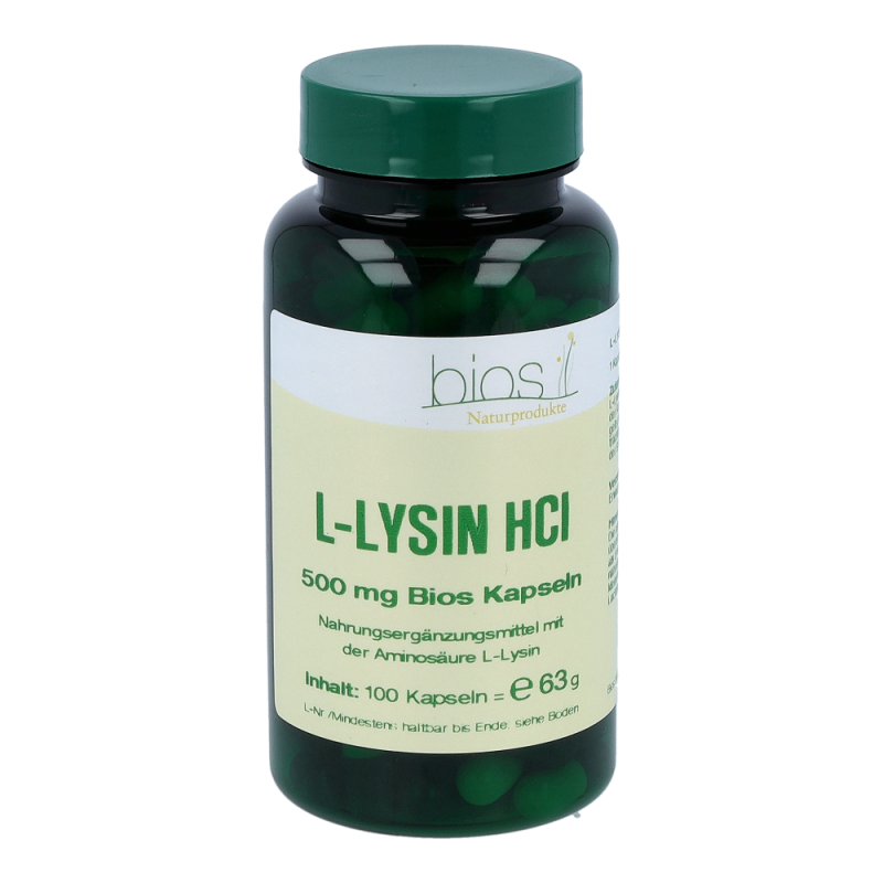 Bios L-Lysin 500 mg Kapseln