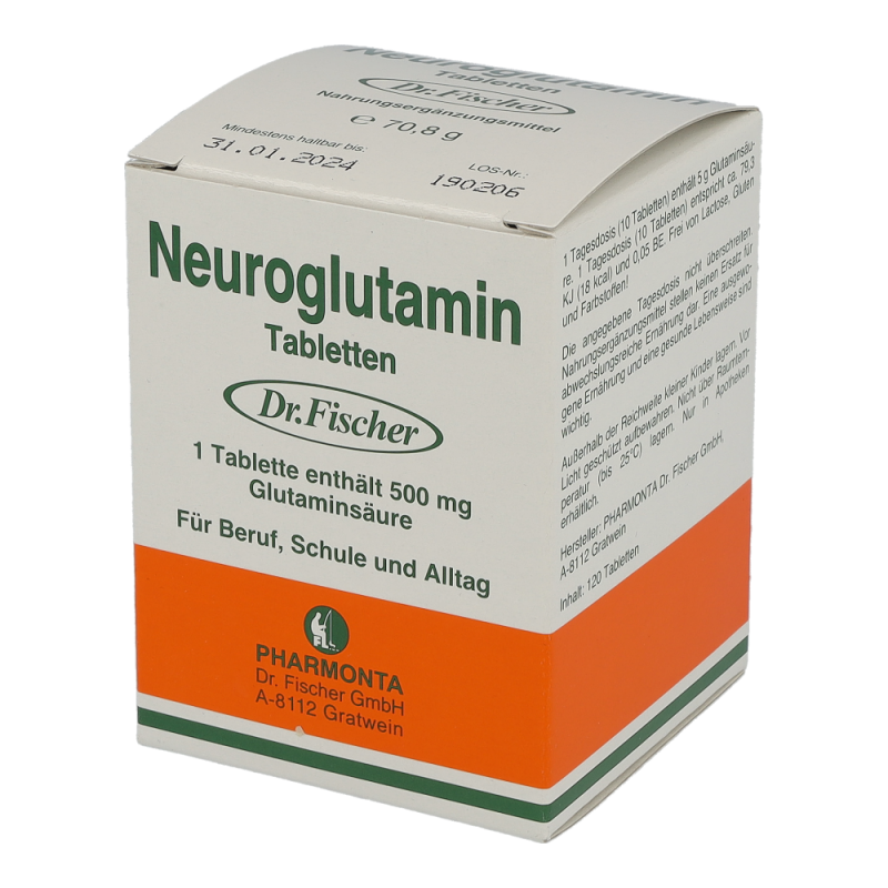 Dr. Fischer Neuroglutamin Tabletten 120 Stk.
