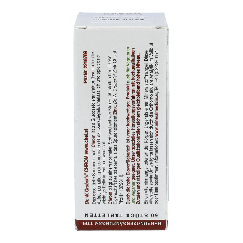 Dr. Grubers Chrom Chelat Tabletten