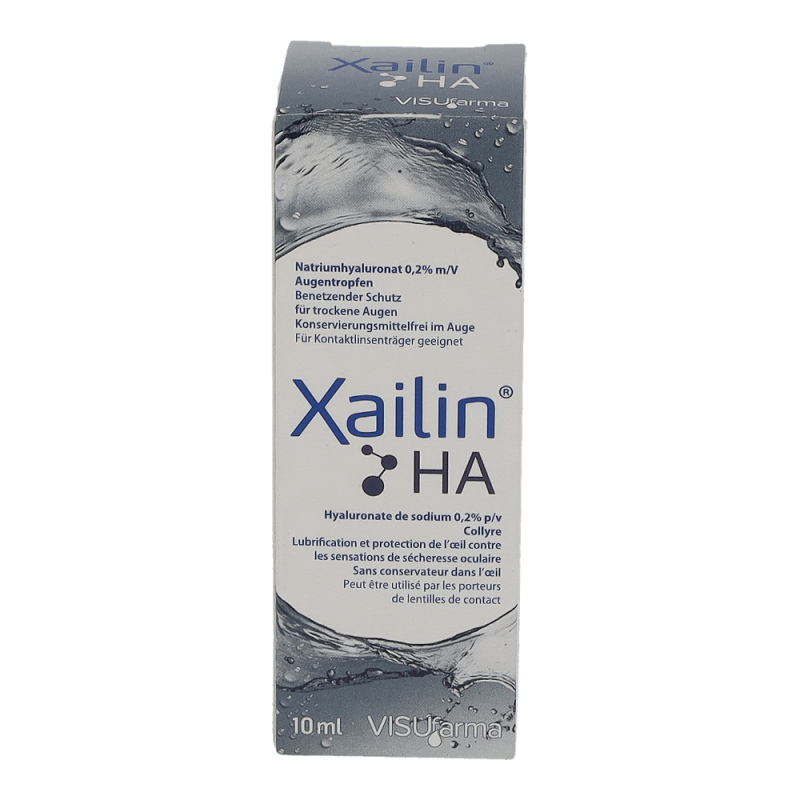 Xailin HA 0,2% Augentropfen 10 ml