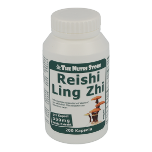 The Nutri Store Reishi Ling Zhi 300 mg Kapseln 200 Stk.