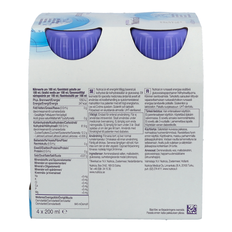 Nutrical Neutral 200 ml Vital 4 Stk.