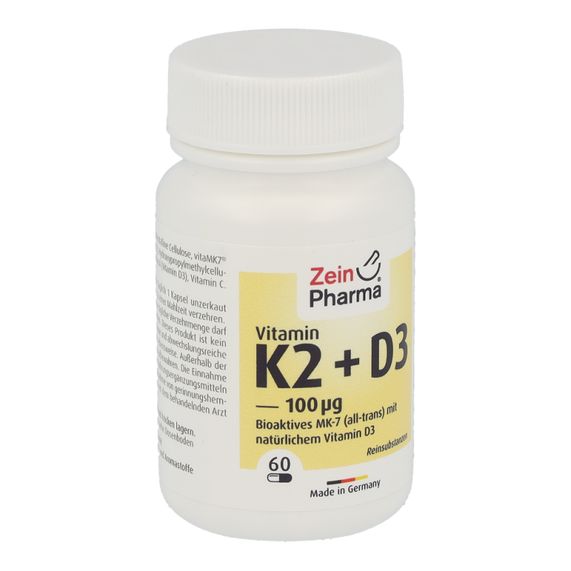 ZeinPharma VITAMIN K2 + MENACHINON – 7 100µg – 60 Stk