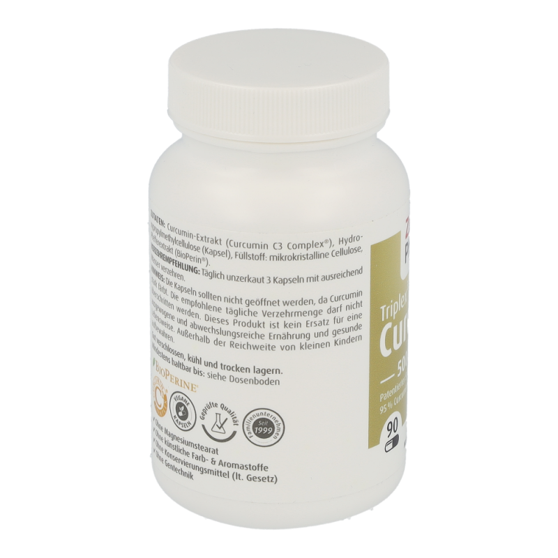 ZeinPharma Curcumin Kapseln 500 mg 90 Stk.