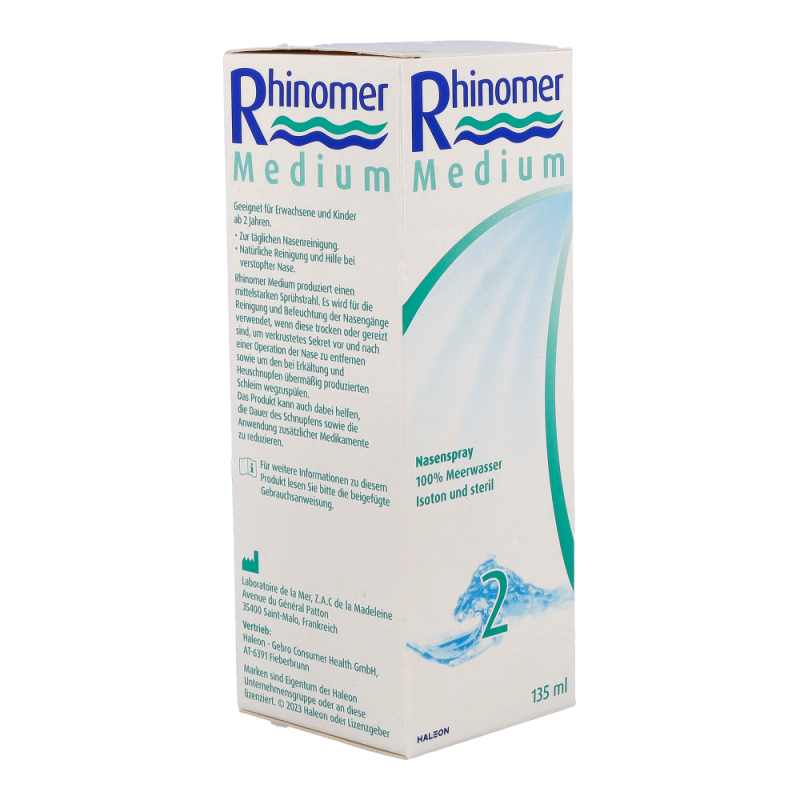 Rhinomer Medium Spüllösung 135 ml