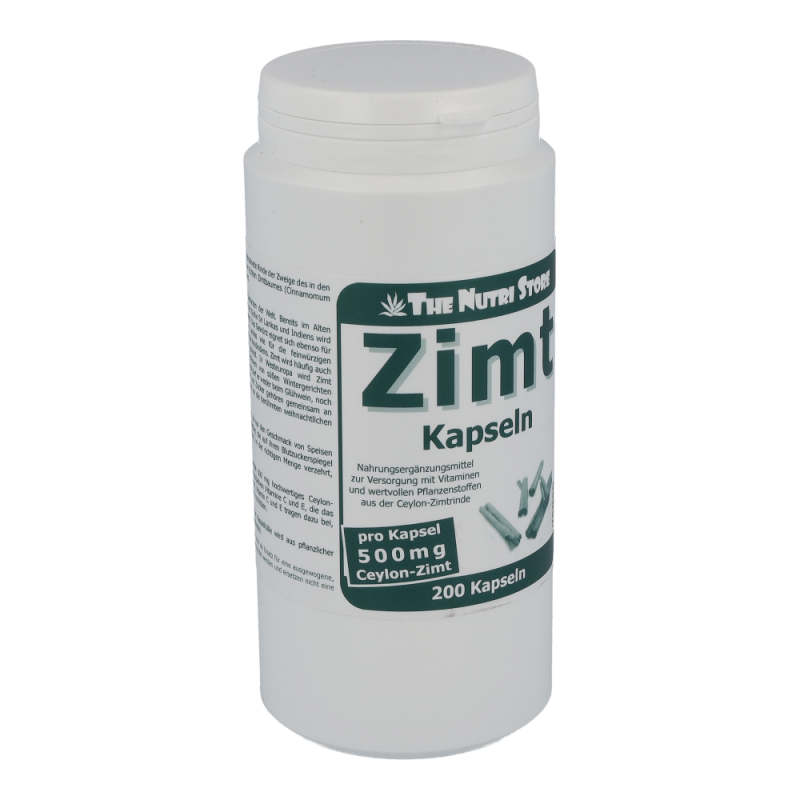 The Nutri Store Zimt 500 mg Kapseln 200 Stk.