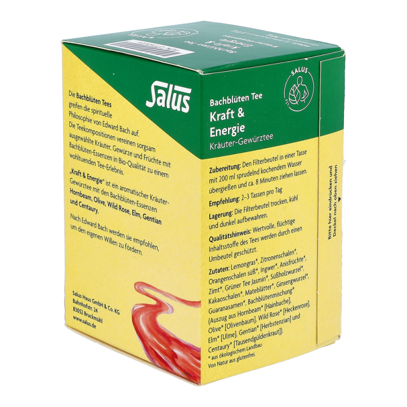 Bachblüten Tee 15 Stk. Kraft und Energie