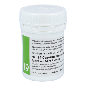 Adler Pharma Schüßler Nr. 19 Cuprum Arsenicum 100 g D 12