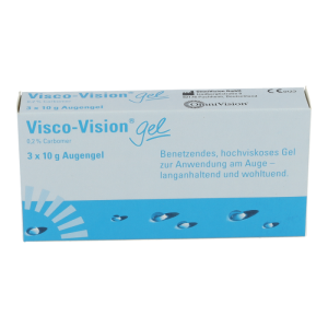 VISCO – VISION GEL Augentropfen mit Carbomer – 3 x 10g