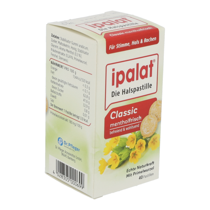 Ipalat Halspastillen Classic