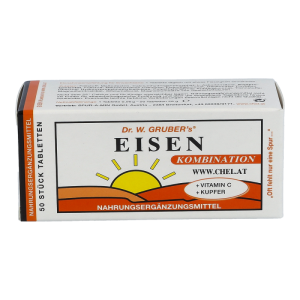 Dr. Grubers Eisen Chelat Kombi Tabletten