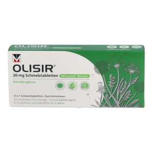 Olisir 20 mg Schmelztabletten