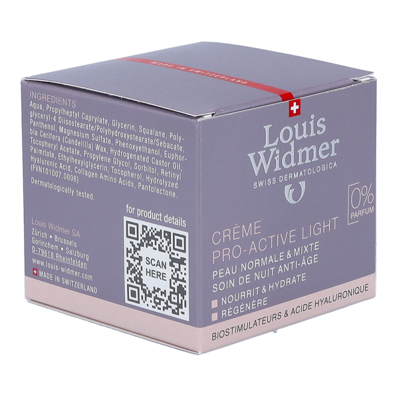 Widmer Creme Pro-active Light unparfümiert
