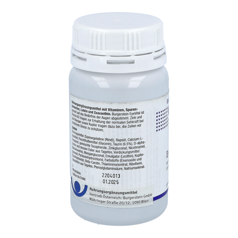 Burgerstein EyeVital Kapseln 100 Stk.
