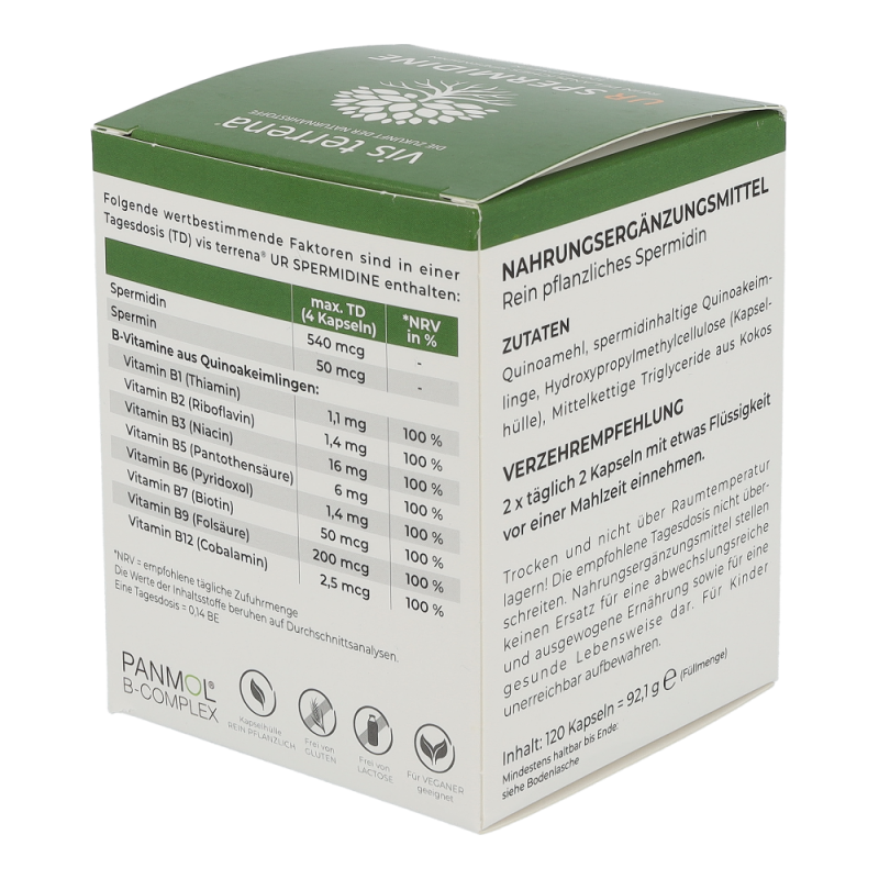Vis Terrena Ur Spermidine Kapseln