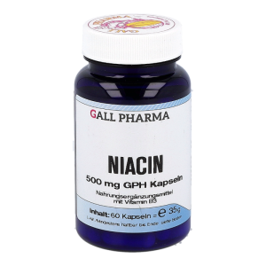 Gall Pharma Niacin 500 mg Kapseln 60 Stk.