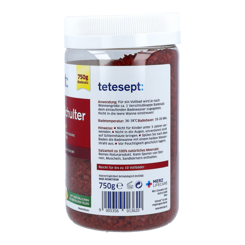 Tetesept Meeressalz Rücken & Schulter 750 g